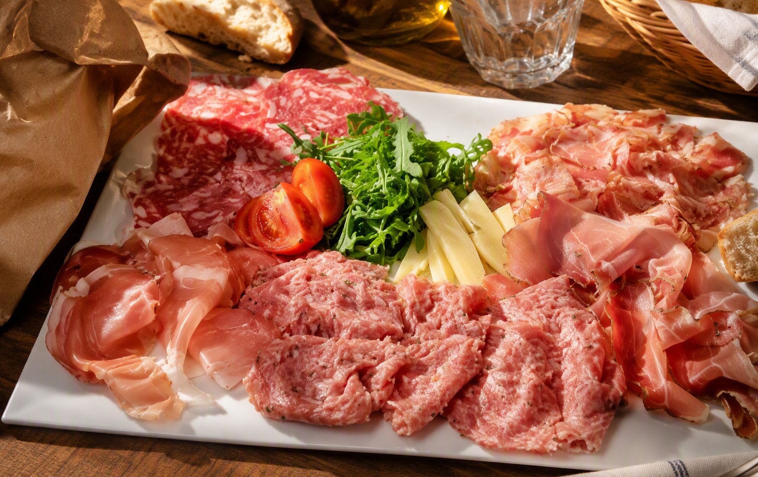 Tagliere di salumi locali
